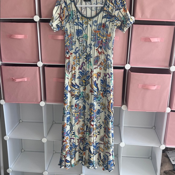 $2,350 Etro paisley pleated Knit Midi Dress - Picture 10 of 13